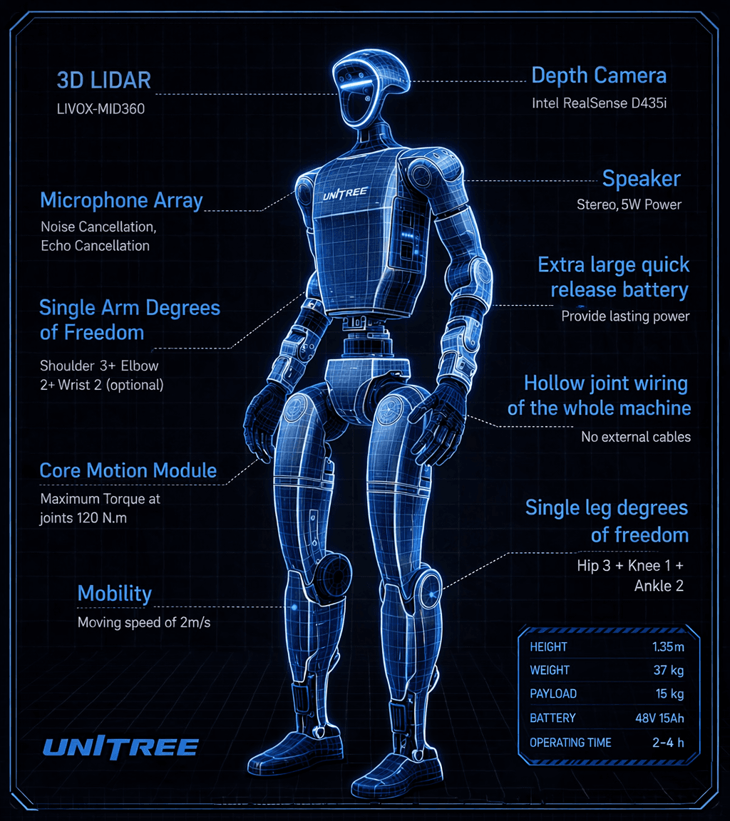 Unitree G1 Parameter